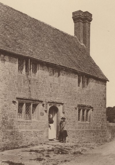 Bean Lodge, New Grove Lane, nabij Petworth, Sussex door William Galsworthy Davie