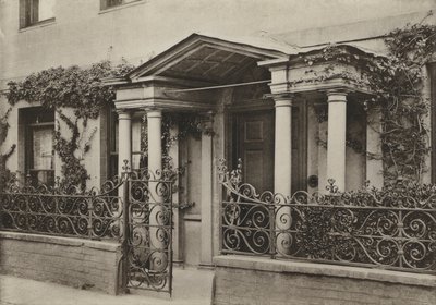 Deur, Arcaded Porch in Wimborne, Dorset door William Galsworthy Davie