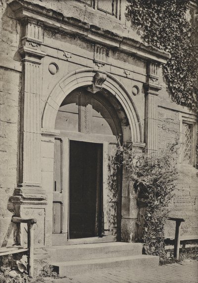 Deur, Sackville College, East Grinstead door William Galsworthy Davie