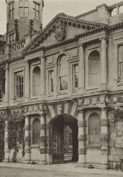 Deur, The Gateway, Castle Ashby, Northants door William Galsworthy Davie