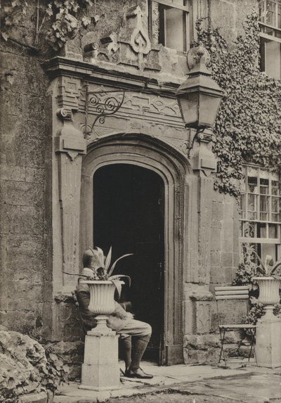 Deur, The Lygon Arms, Broadway, Worcestershire door William Galsworthy Davie