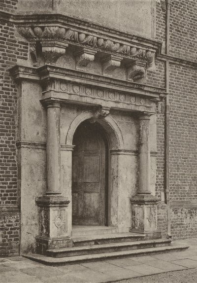 Deur, The South Wing, Cobham Hall door William Galsworthy Davie