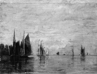 Vroege ochtend - Venetië, ca. 1905 door William Gedney Bunce