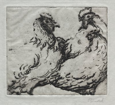 Kippen door William George Reindel