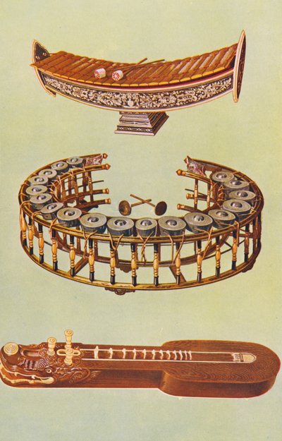 Muziekinstrumenten: Ranat ek, Khong yai, Ta