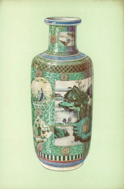 Vaas, famille verte, Chinees, Periode van K