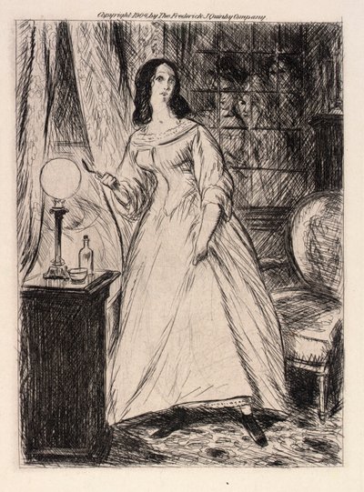 Ja, goede moeder, ja - ik ga je zilveren lepel opsluiten door William Glackens
