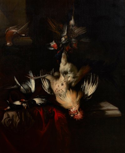 Een Stilleven van Dood Wild en Zangvogels door William Gowe Ferguson