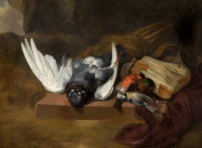 Stilleven met dode vogels (of dood gevogelte) door William Gowe Ferguson