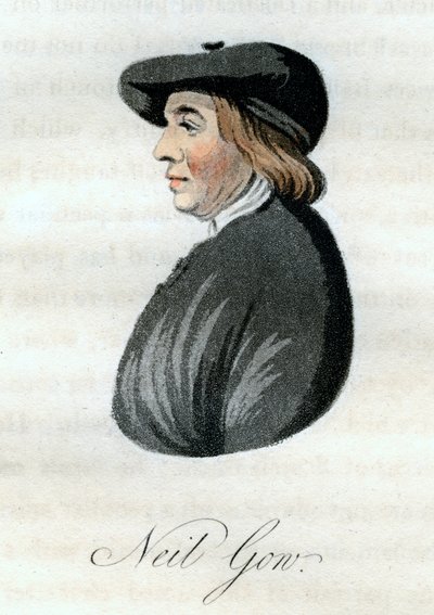 Neil Gow, Schotse violist, 1800 door William Green