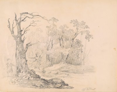 Scène uit Scott door William Guy Wall