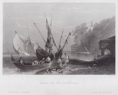 Bebec, aan de Bosporus door William H. Bartlett