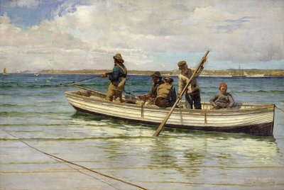 De vangst binnenhalen door William H. Bartlett