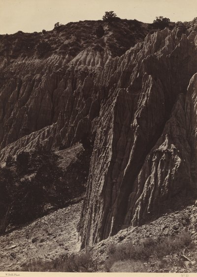 Regenbeeldhouwwerk, Salt Creek Canon, Utah door William H. Bell