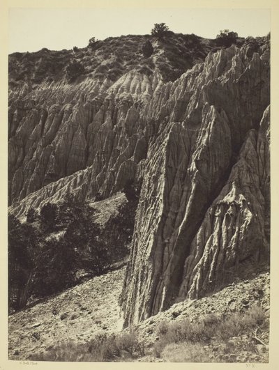 Regenbeeldhouwwerk, Salt Creek Canon, Utah door William H. Bell