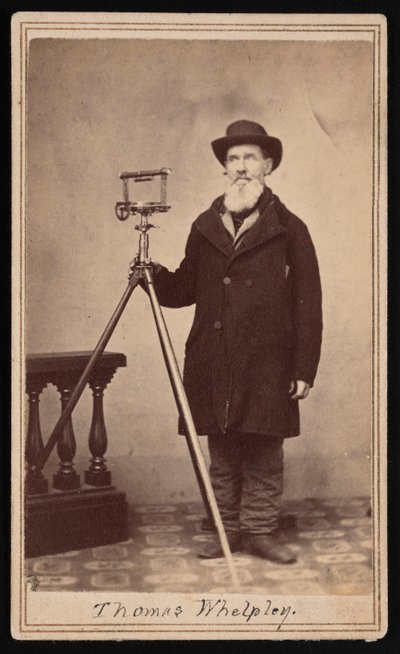 Portret van Thomas Whelpley 1797-1881, circa 1860s door William H Bowlsby