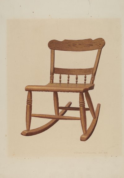 Kinder Schommelstoel, ca. 1939 door William H Edwards