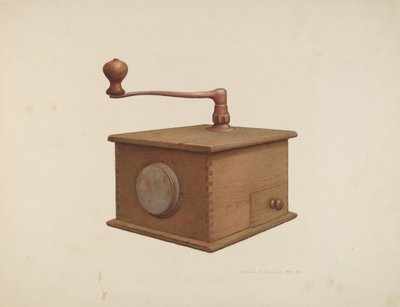 Koffiemolen door William H Edwards