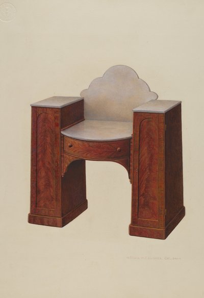 Kaptafel door William H Edwards