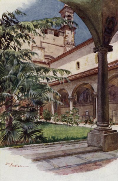 Chiostro Di S Marco, Florence door William H. Parkinson