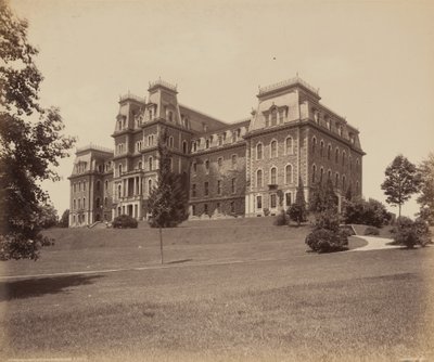 Easton, Pardee Hall, Lafayette College door William H. Rau