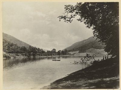 De rivier de Juniata, Lewistown Narrows door William H. Rau
