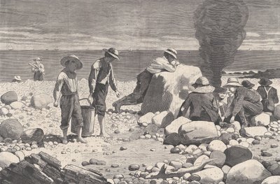 Zeeschilderijen - Een Clam-Bake Harper