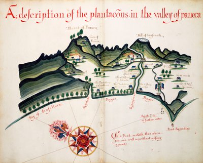 Een beschrijving van de plantages in de vallei van Paneca door William Hack