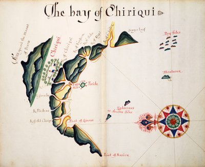 De baai van Chiriqui door William Hack