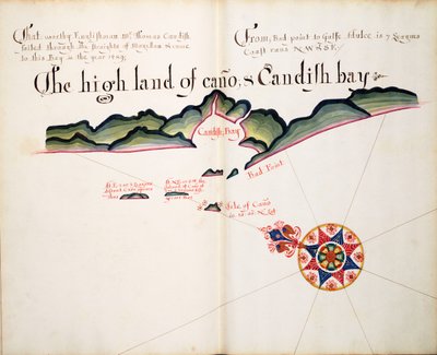 Het Hoogland van Cano & Candish Bay door William Hack