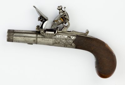 Vuursteenpistool met doos-slot, ca. 1820 door William Hale