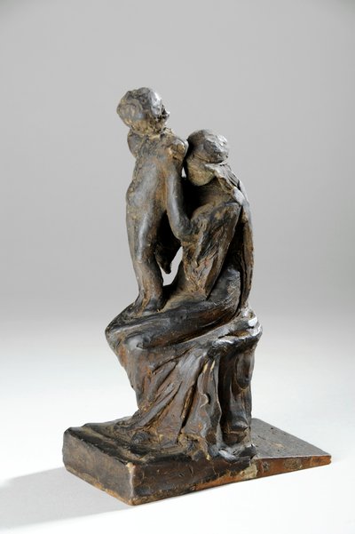 Maquette voor de Figuren van een Moeder en Kind door William Hamo Thornycroft