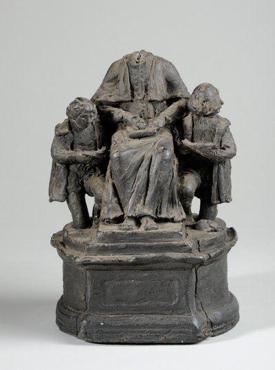 Maquette voor het monument voor John Colet door William Hamo Thornycroft