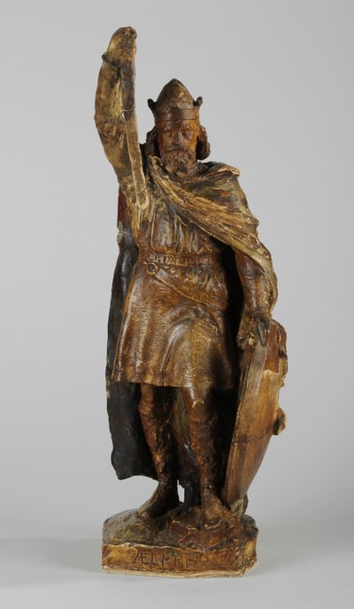 Maquette voor het Standbeeld van Alfred de Grote, c.1901 door William Hamo Thornycroft