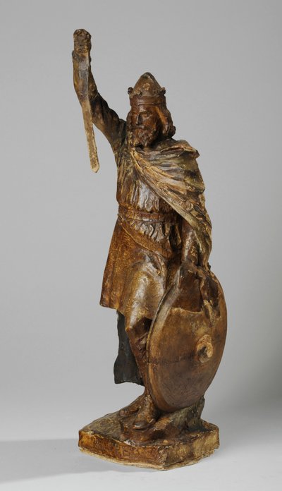 Maquette voor het standbeeld van Alfred de Grote door William Hamo Thornycroft