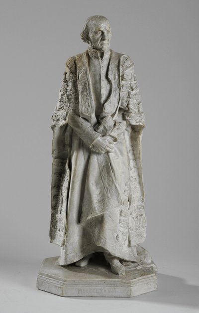 Maquette voor het standbeeld van William Ewart Gladstone op The Strand, Londen, ca. 1905 door William Hamo Thornycroft