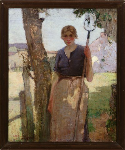 Het Boerenmeisje door William Hanna Clarke