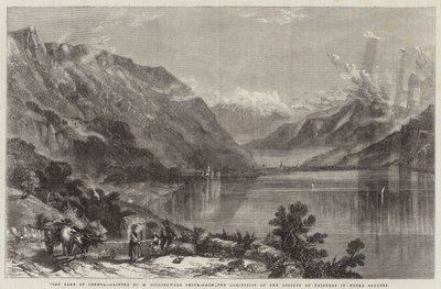 Het Meer van Genève door William Harding Collingwood Smith