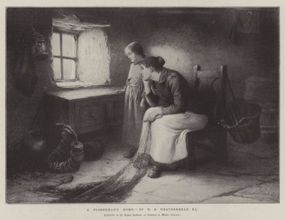Een Vissershuis door William Harris Weatherhead