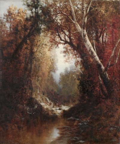 Herfsttafereel in de Adirondacks door William Hart