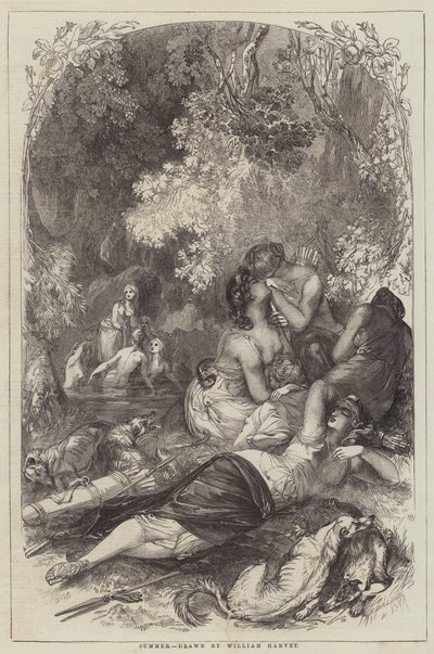 Zomer door William Harvey