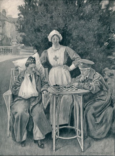 Een studie van strategie - Fase VI ca. 1920 door William Hatherell