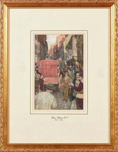 Een Elizabethaanse Verkeersopstopping door William Hatherell