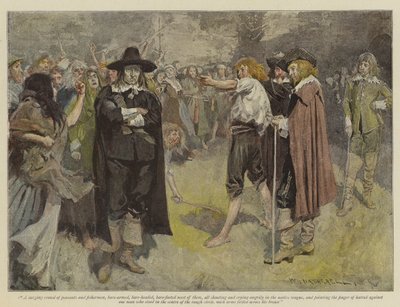 Illustratie voor De Wraak van Dungarvan, door E Lester Arnold door William Hatherell