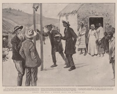 De bel luiden, een krappe ontsnapping voor een inheemse spion door William Hatherell
