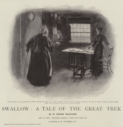 Zwaluw, Een Verhaal van de Grote Trek door William Hatherell