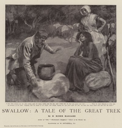 Zwaluw, Een Verhaal van de Grote Trek door William Hatherell