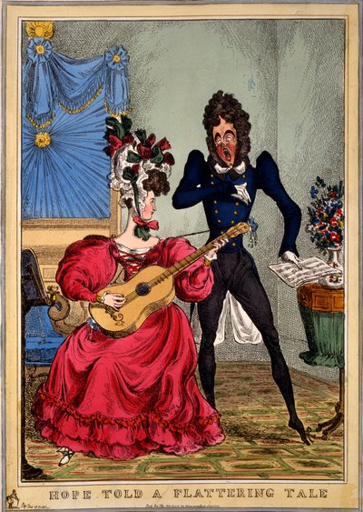 Hoop vertelde een vleiend verhaal, 1827 door William Heath