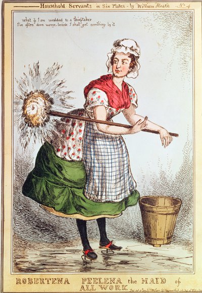 Robertena Peelena de dienstmeid, nr. 4 uit de serie 