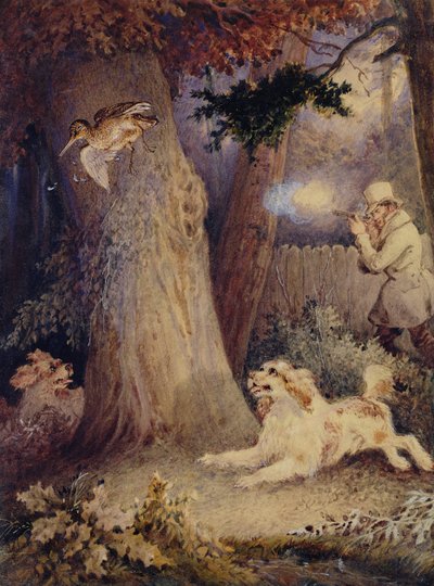 Houtsnip jacht door William Heath